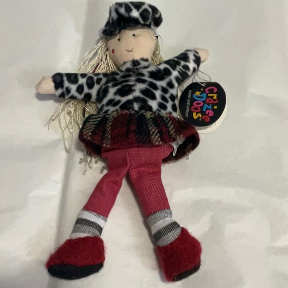Crazee Doos Dolls Daring to be Different Doll Girl #4503 New With Tags Vintage - Picture 2 of 6